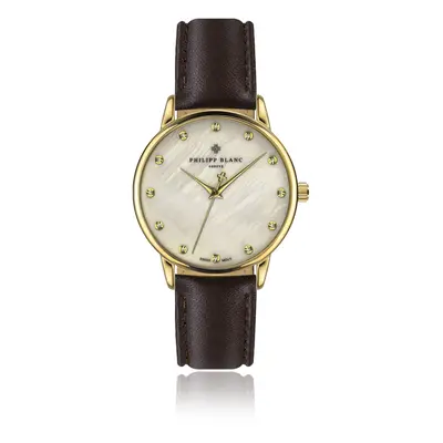 Women's leather watch Philipp Blanc Jona