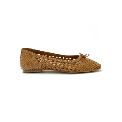 Leather Ballet flats woman Pédiconfort