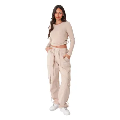 Women's Initials Cargo Pants Sixth June