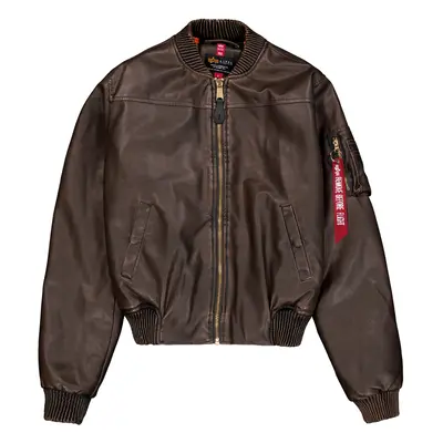 Leather jacket woman Alpha Industries MA-1 FL Vintage