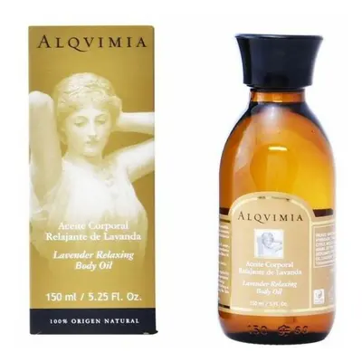 Relaxing Body Oil Lavender Oil Alqvimia (150 ml)