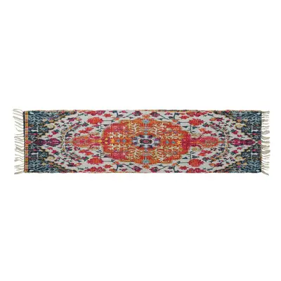 Carpet DKD Home Decor Cotton Multicolor Chenille (60 x 240 x 1 cm)