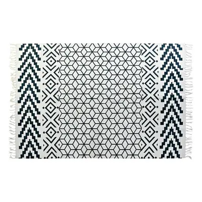 Carpet DKD Home Decor Grey White (160 x 230 x 1 cm)