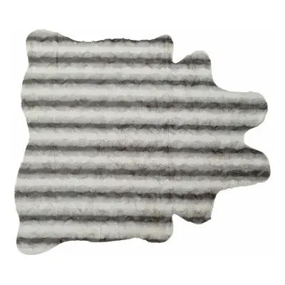 Carpet DKD Home Decor 160 x 150 x 2 cm Grey Polyester White