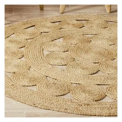 Carpet DKD Home Decor Jute (160 x 160 x 1 cm)