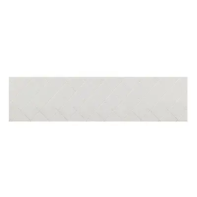 Carpet DKD Home Decor White Rhombus Modern (60 x 240 x 2,2 cm)