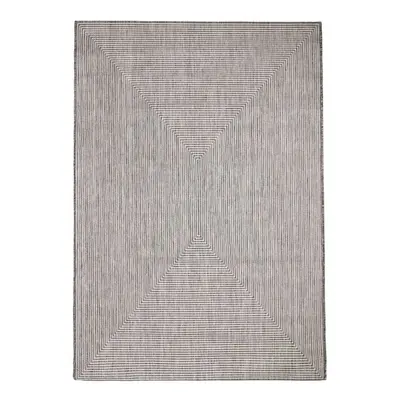 Outdoor rug Quadro 230 x 160 x 0,5 cm Grey