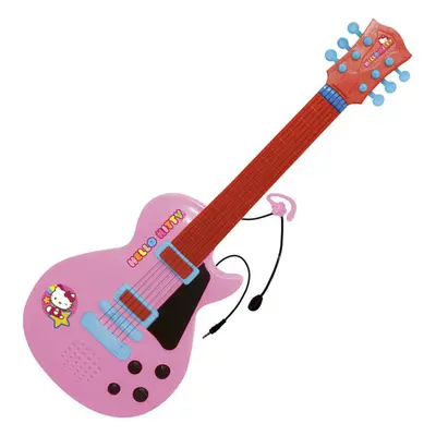 Baby Guitar Hello Kitty Electronics Microphone Pink