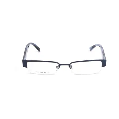 Unisex' Spectacle frame Alexander McQueen AMQ-4159-R1I Blue Ø 51 mm