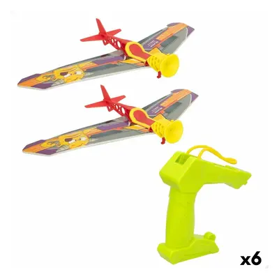 Aeroplane Colorbaby Let's Fly Launcher 14,5 x 3,5 x 25 cm (6 Units)