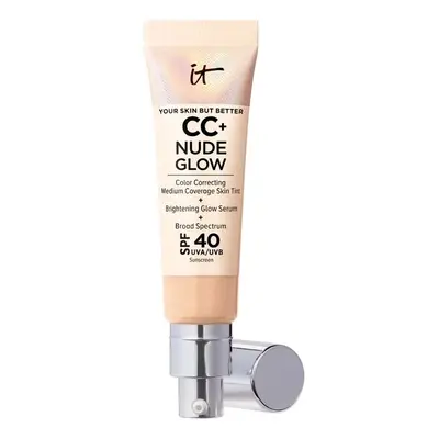 Crème Make-up Base It Cosmetics CC+ Nude Glow Light Medium Spf 40 32 ml