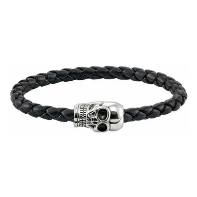 Unisex Bracelet Thomas Sabo UB0018-823-11 Silver Black 18,5 cm 16,5 cm