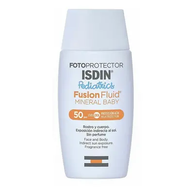 Sun Screen Lotion Isdin Pediatrics Mineral Baby Spf 50 50 ml