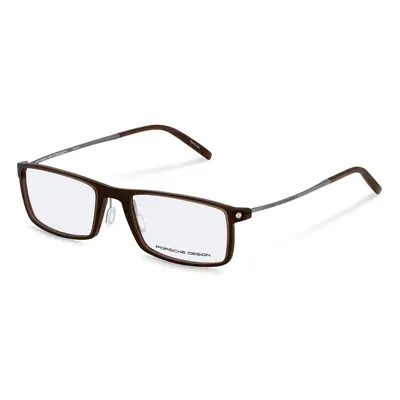 Men' Spectacle frame Porsche Design P8384-D-55 Brown Ø 55 mm