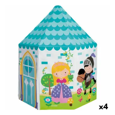 Children's play house Intex Princess 104 x 104 x 130 cm (4 Units)