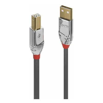 Cable Micro USB LINDY 36645 Black Grey 7,5 m (1 Unit)