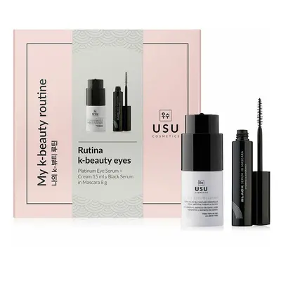 Unisex Cosmetic Set USU Cosmetics My K-Beauty Eyes Rutine 2 Pieces