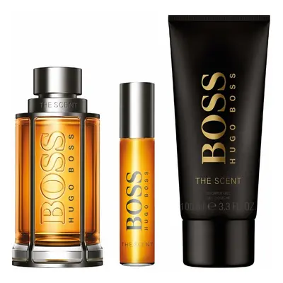 Men's Perfume Set Hugo Boss EDT BOSS The Scent 3 Pieces