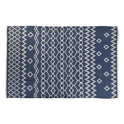 Carpet DKD Home Decor Blue White Arab (120 x 180 x 1 cm)