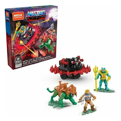 Action Figure Mattel Universe Battle Cat vs Roton 5 Pieces