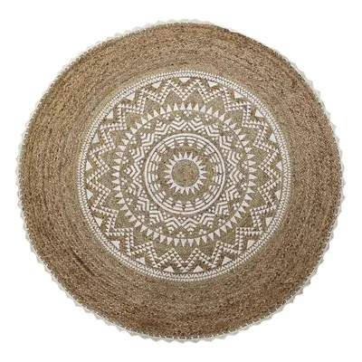 Carpet DKD Home Decor Brown Mandala (200 x 200 x 0.75 cm)