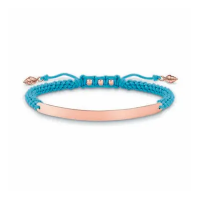 Ladies' Bracelet Thomas Sabo LBA0062-597-1 Blue Rose Gold Silver