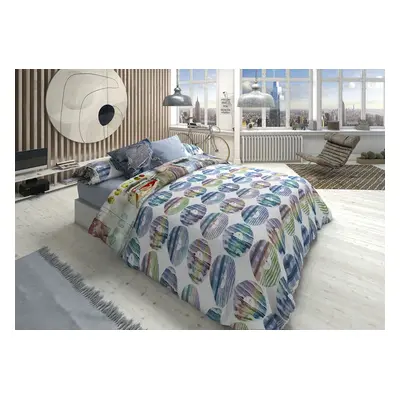 Duvet cover set Lois MEGANO P. Blue King size 2 Pieces 3 Pieces