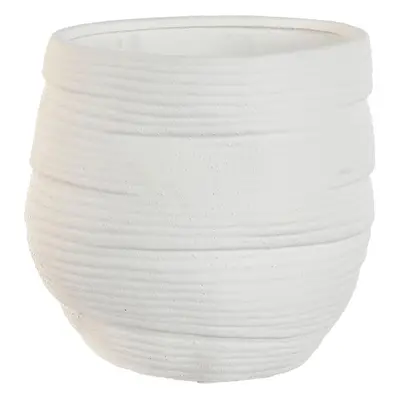 Planter Home ESPRIT White Ceramic 29 x 29 x 27 cm