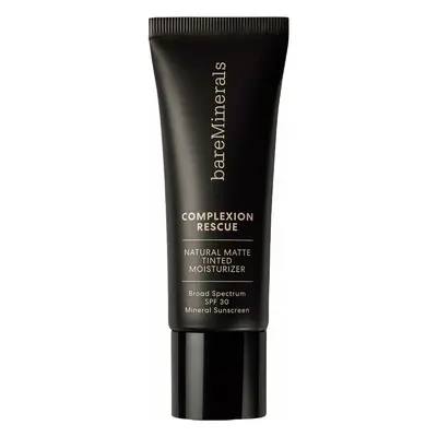 Hydrating Cream with Colour bareMinerals Complexion Rescue Suede Spf 30 35 ml