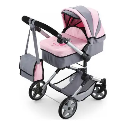 Doll Stroller Reig Pram Neo Pro Grey 57 cm