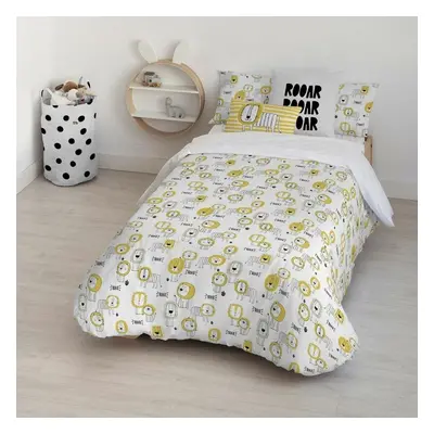 Duvet cover set Kids&Cotton Dakari Small Black 155 x 220 cm