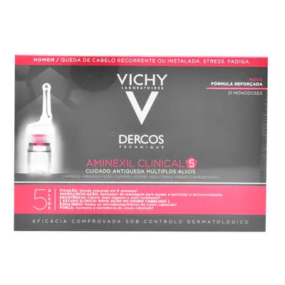 Anti-Hair Loss Treatment Dercos Vichy (21 uds)