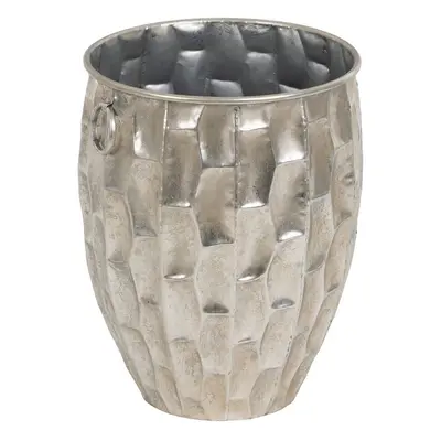 Planter Silver Iron 39 x 39 x 51 cm