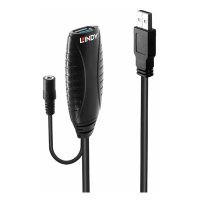 USB Cable LINDY 43099 15 m Black