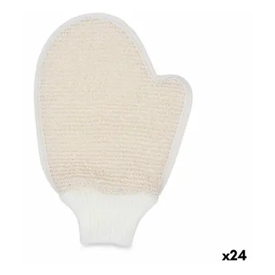 Bath Mitten Berilo B7081-12 White Beige Adjustable (24 Units)