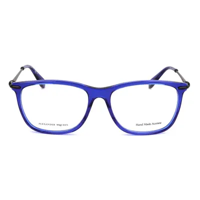 Unisex' Spectacle frame Alexander McQueen AMQ-4279-FTB Blue Ø 53 mm