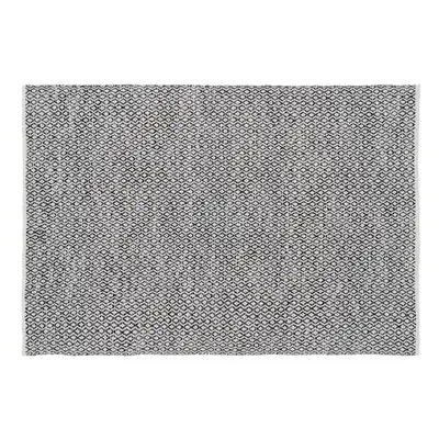 Carpet Gray 70% cotton 30% polyester 160 x 230 cm