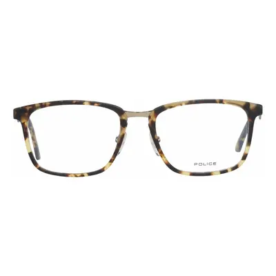 Men' Spectacle frame Police VPL684-52741M Yellow Ø 52 mm