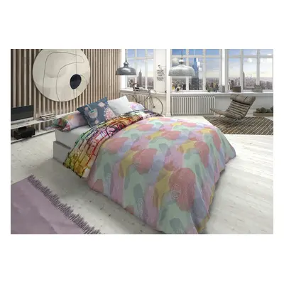 Duvet cover set Lois FAME P. Gray King size 2 Pieces 3 Pieces