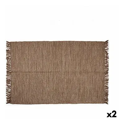 Carpet Brown 180 x 120 cm (2 units)