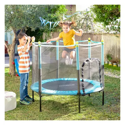 Kids Trampoline with Safety Enclosure Kidine InnovaGoods