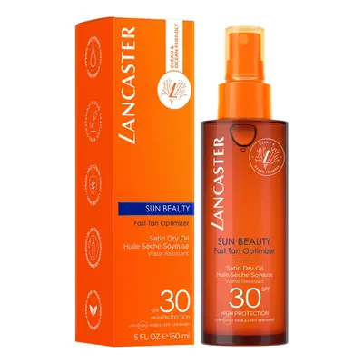 Sunscreen Oil Lancaster Sun Beauty Spf 30 150 ml