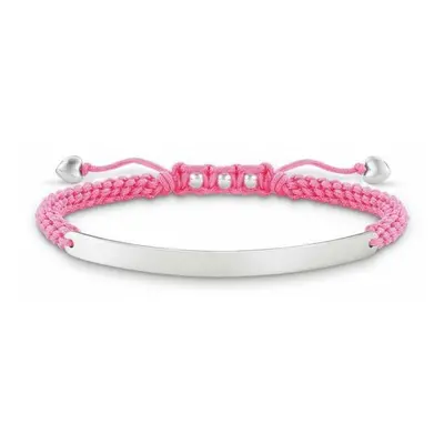 Ladies' Bracelet Thomas Sabo LBA0049-173-9 16 - 19 cm Silver Pink 21 cm