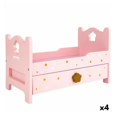 Bed Woomax Pink 4 Units 31 x 20 x 16 cm