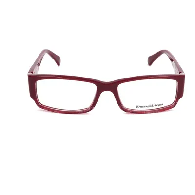 Unisex' Spectacle frame Ermenegildo Zegna VZ3535-09M8 Red Ø 53 mm