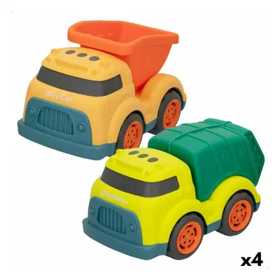 Construction Work Vehicles (Set) Motor Town 17,5 x 11 x 11 cm (4 Units)