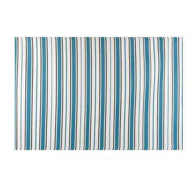 Outdoor rug Milos 160 x 230 x 0,5 cm Blue polypropylene