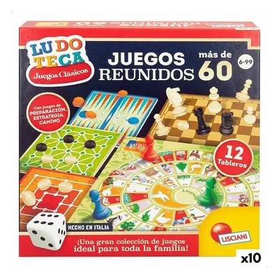 Board game Lisciani Juegos reunidos ES 26 x 1 x 26 cm (10 Units)