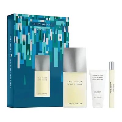 Women's Perfume Set Issey Miyake L'EAU D'ISSEY POUR HOMME EDT 3 Pieces