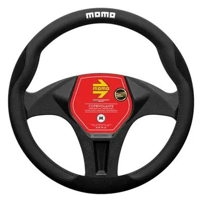 Steering Wheel Cover Momo MOMLSWC0COMBK Ø 38-39 cm